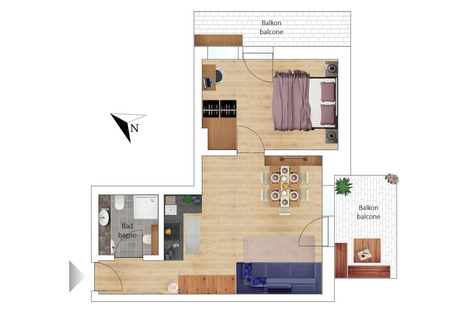 Apartament Aurturist Sesto Pokój zdjęcie