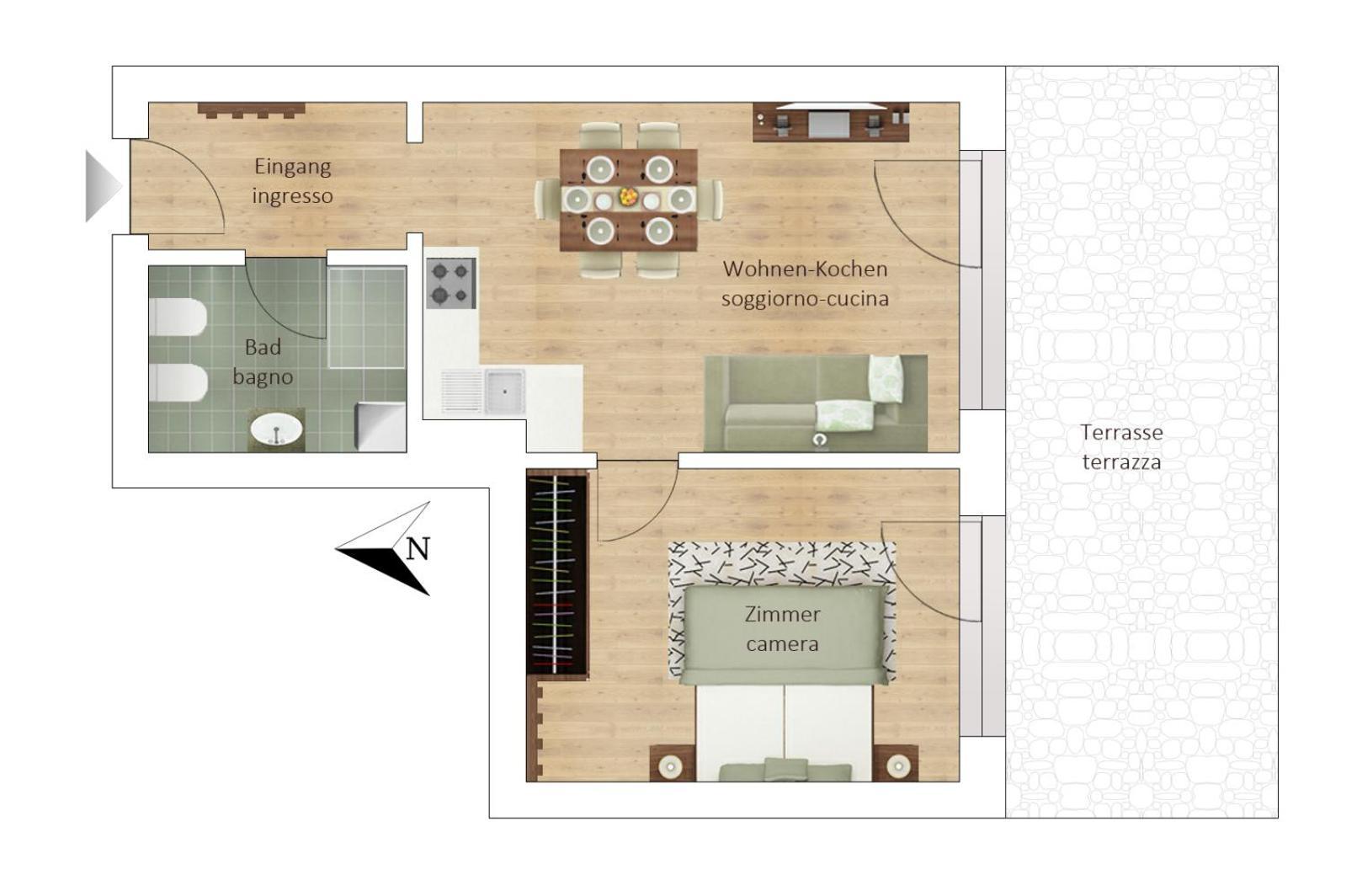 Apartament Aurturist Sesto Pokój zdjęcie
