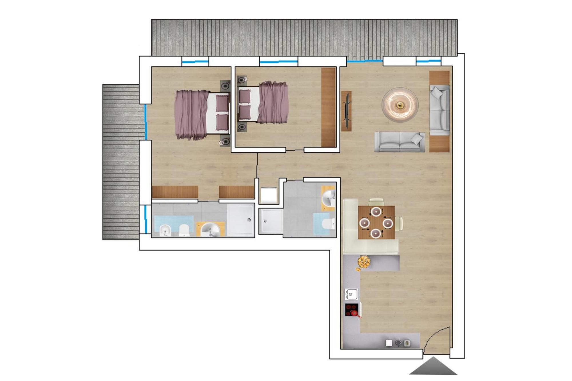 Apartament Aurturist Sesto Pokój zdjęcie