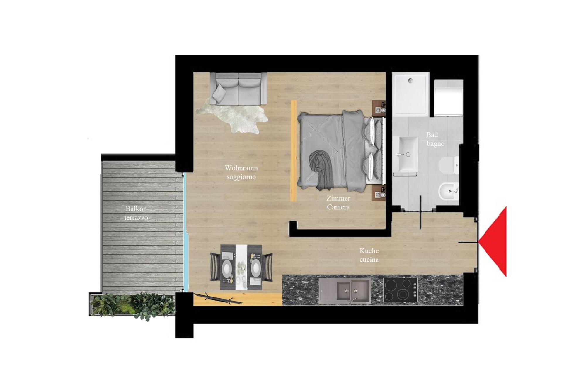 Apartament Aurturist Sesto Pokój zdjęcie